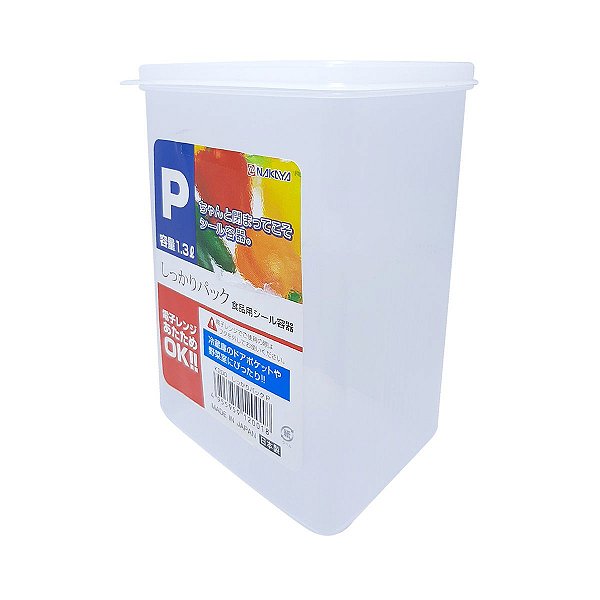 Pote Plastico Japones Nakaya 1.35 Litros Made In Japan