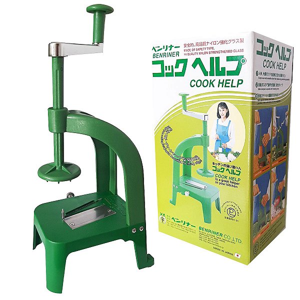 Fatiador Benriner Cook Help Vertical Manivela Ferro Japão