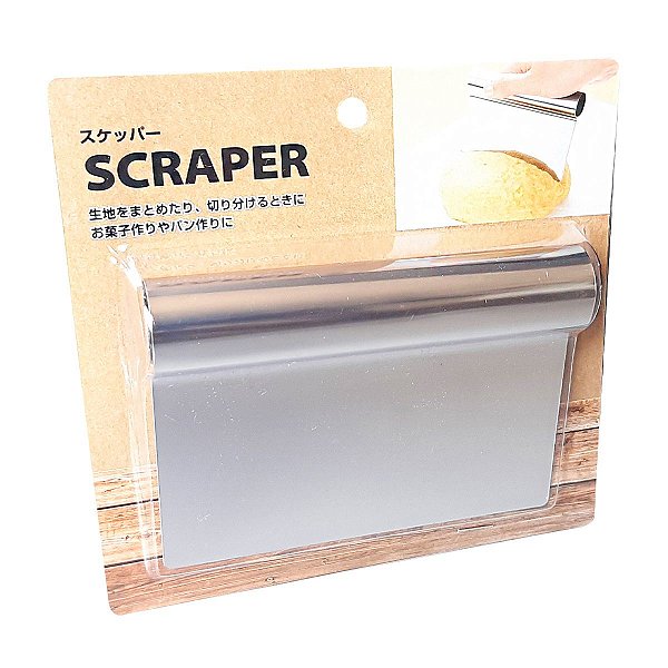 Espátula Raspadora Cortador Pegador Aço Inox Massas