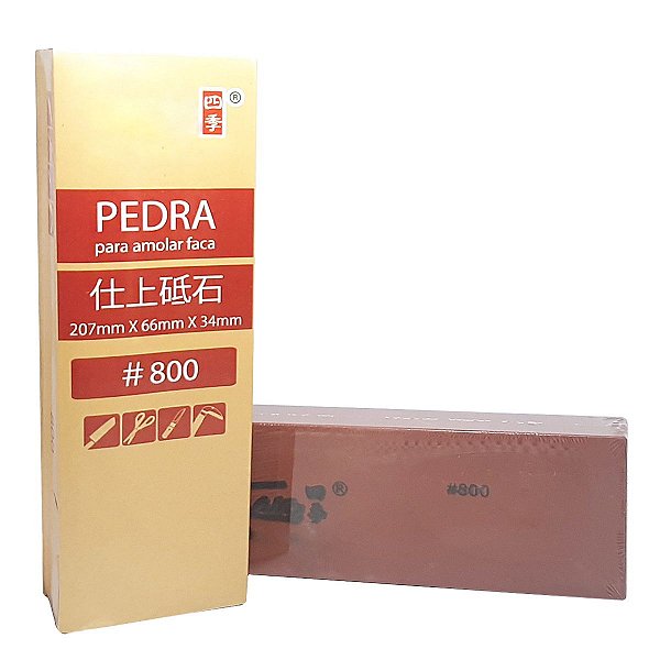 Pedra Amolar Faca Profissional Tesoura Granulação #800