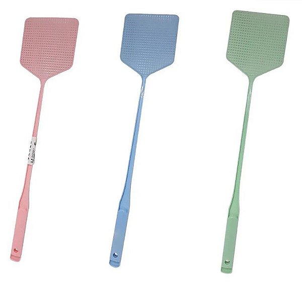 Matador Plástico De Insetos E Moscas Com Pinça 52 Cm Japonês