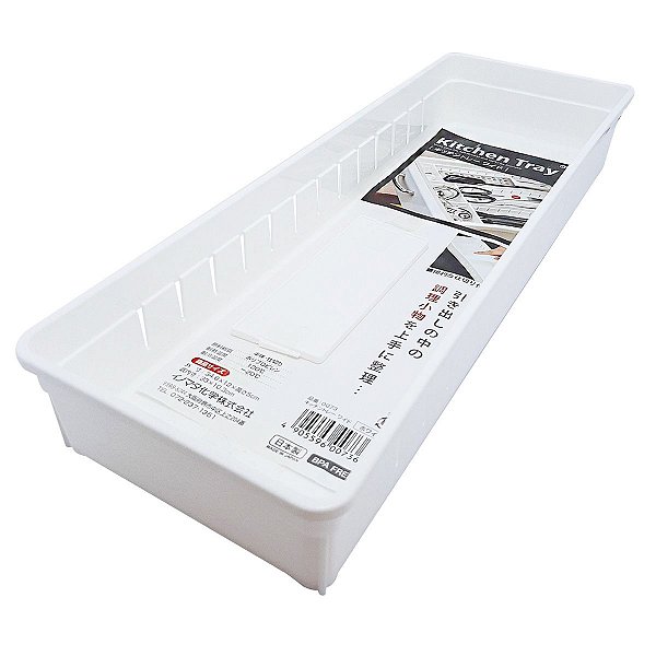 Caixa Organizador Com Divisor Multiuso Inomata 34.8 X 12