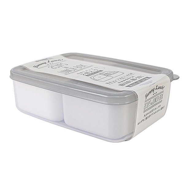 Pote Plástico Com Divisórias E Tampa 550 ml Nakaya Japão