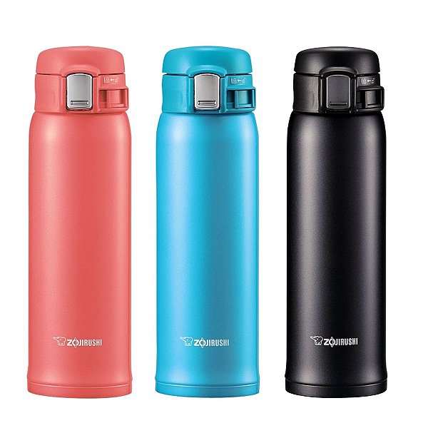Garrafa Térmica Zoirushi Inox 480 ML Portátil Japão