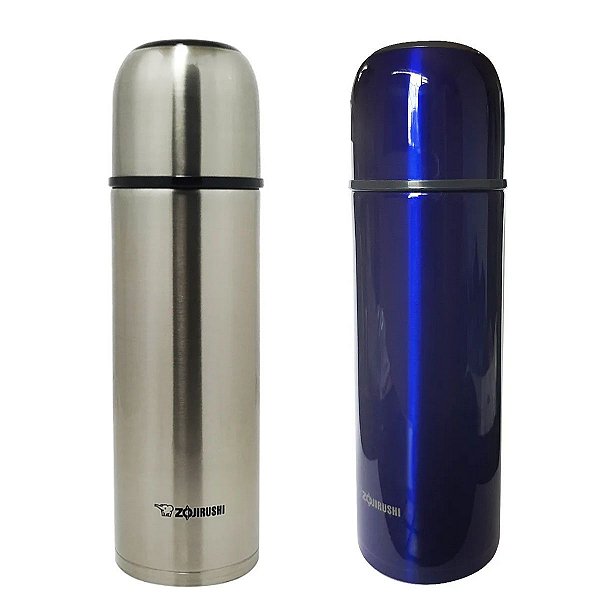 Garrafa Zojirushi Portátil 500 Ml Aço Inox Para Café E Chá