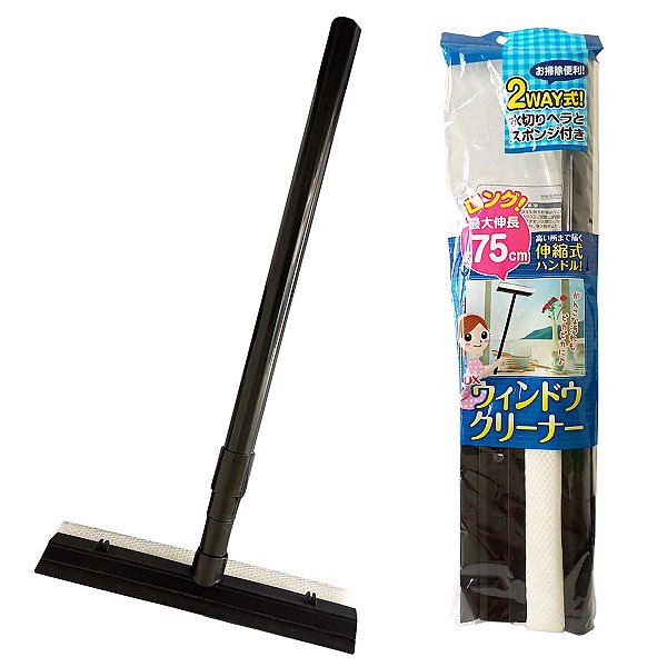 Rodo Limpa Vidros Janelas Sacadas Box Grande Plástico 75 Cm