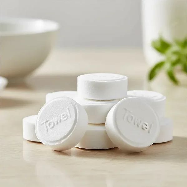 250 Unid Toalha Limpar as mãos Desidratada Compacta Descartável Ideal Camping Salão de Beleza Estética Academia