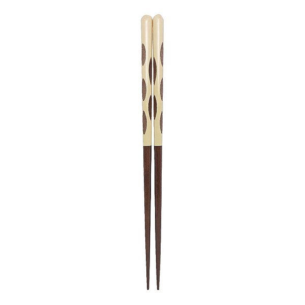Hashi De Madeira Bege Talhado Resistente Oriental Sushi
