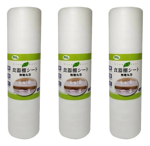 Kit C/ 3 Forro Para Armário Gaveta Anti-mofo Japonês Branco