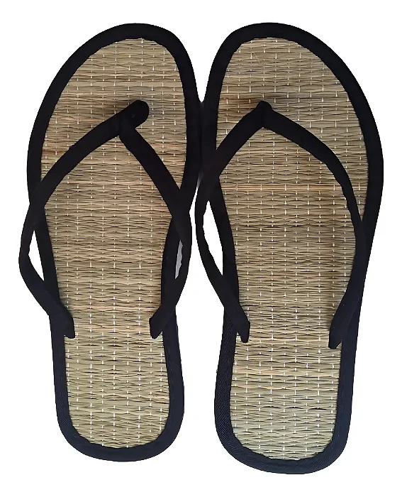 Chinelo De Palha Japonês Zori Correia Slim Fina