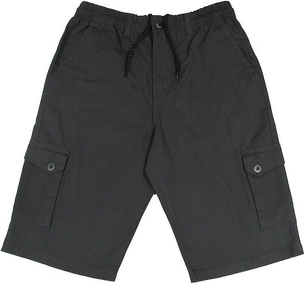 Bermuda masculina cargo com elastico Clearance