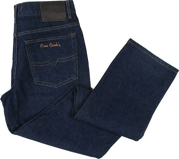calça jeans pierre cardin tradicional