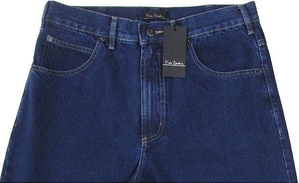 calça jeans reta tradicional masculina