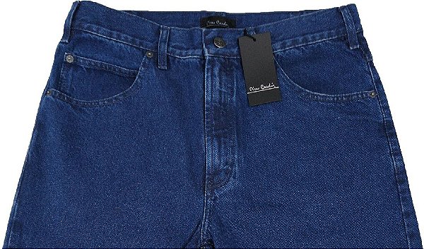 Calça Jeans Pierre Cardin 100 Algodão Calca Jeans Masculina Pierre Cardin Reta Tradicional Cintura Alta Fidalgos