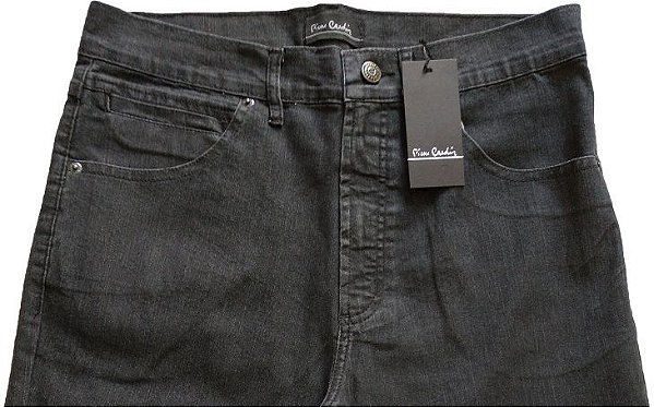 Calça Jeans Pierre Cardin 100 Algodão Calca Jeans Masculina Pierre Cardin Reta Cintura Alta Fidalgos