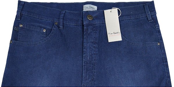 calça canelada masculina jeans