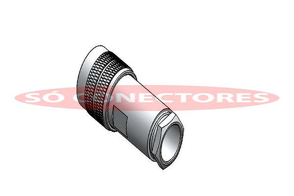 Conector N Macho De Prensa Cabo Rg-213