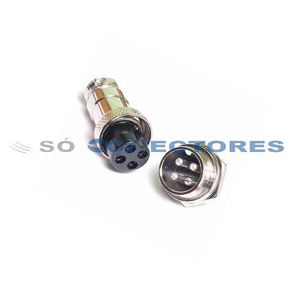 CONECTOR CIRCULAR MIKE QUATRO VIAS