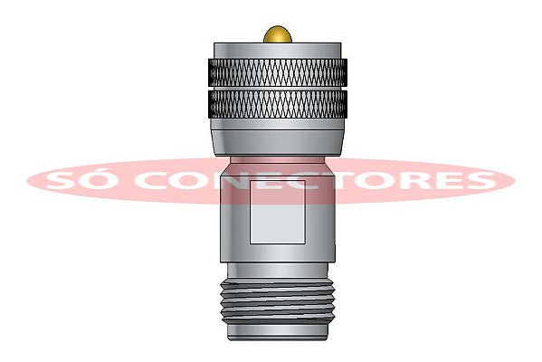 Adaptador N Fêmea para Uhf Macho