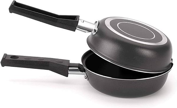 Frigideira Não Gruda Antiaderente Dupla Gourmet