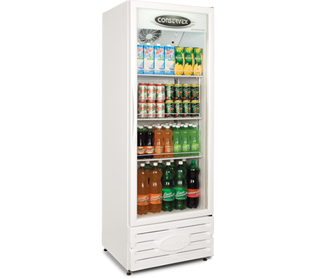 Geladeira Expositora Vitrine Vertical Refrigerada 400L ERV-400