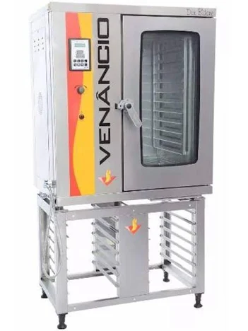 Forno Industrial Combinado Elétrico para 10 Cubas GN FCDB10E