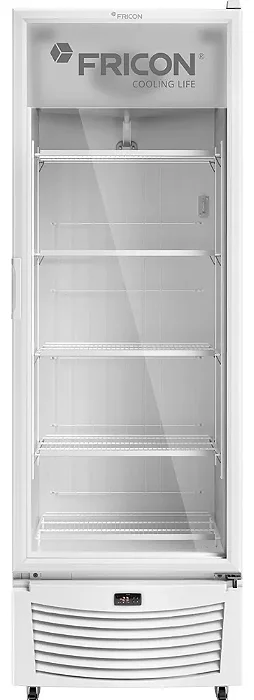 Freezer Conservador Vertical Ar Forçado Porta de Vidro 569L VCFB569 2V000