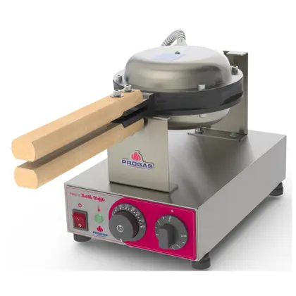 Máquina de Waffle Bubble Profissional PRKB10