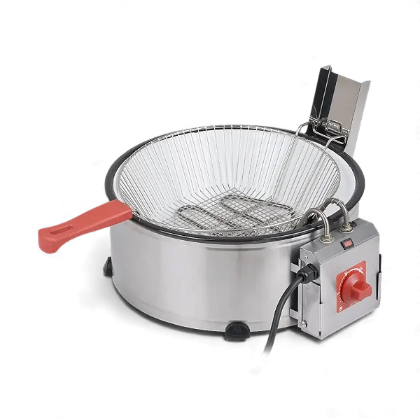 Tacho para Pastel e Fritura com Peneira e Cuba Esmaltada 7,5L TH1702