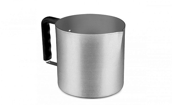 Caneca de Alumínio Profissional Linha Hotel Cabo Baquelite