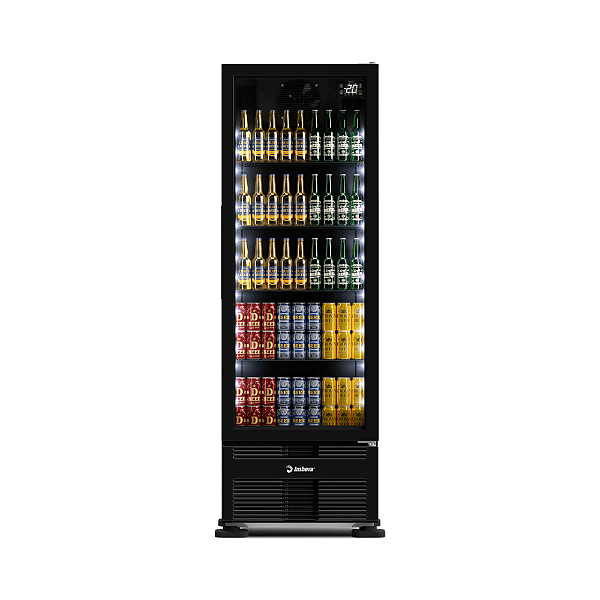 Cervejeira Bar e Restaurante Porta de Vidro FullBlack 363L CCV290S