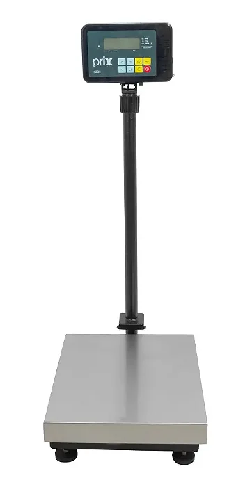 Balança Eletrônica Inox com Coluna sem Bateria 300kg 2099