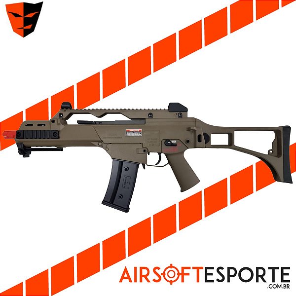 Rifle de Airsoft Ares G36c Ecu Ar-056-Tan