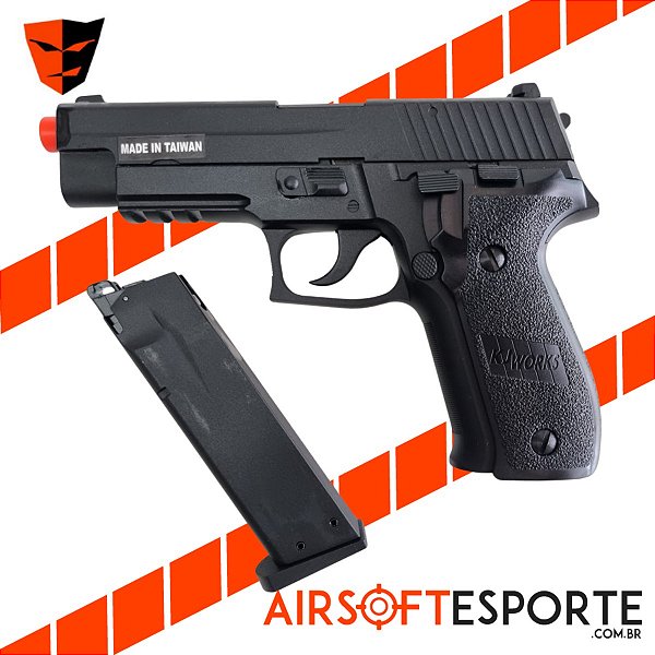 Glock 17 KP-17 KJ Works - Pistola airsoft GBB CO2