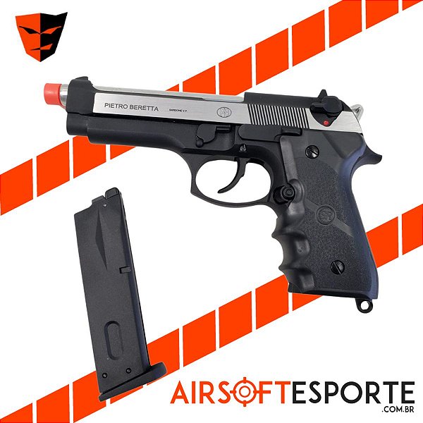 Pistola de Airsoft GBB SRC Sr-92 Dual Tone GB-0704