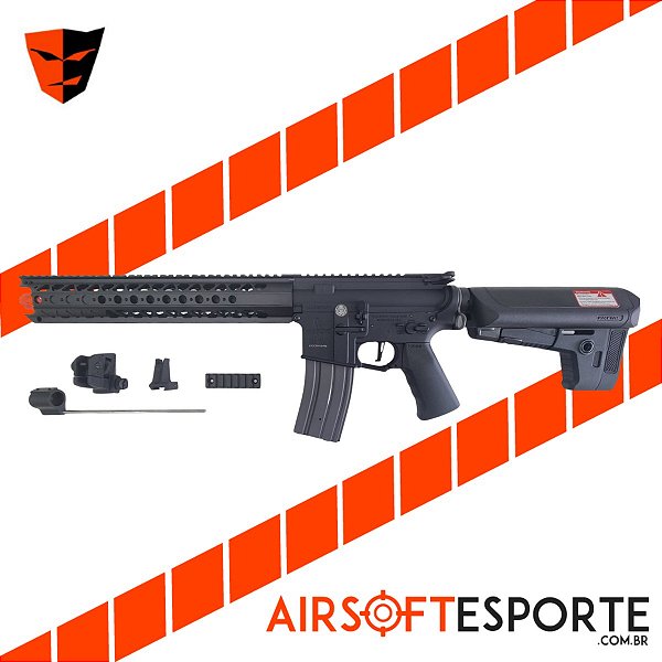 Rifle Airsoft Krytac War Sport LvoaS Black