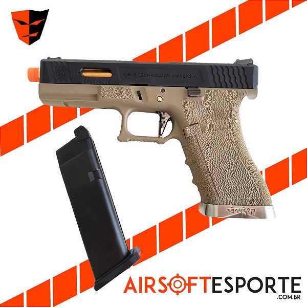 Pistol Airsoft WE Glock G17 T06 G001WET-6