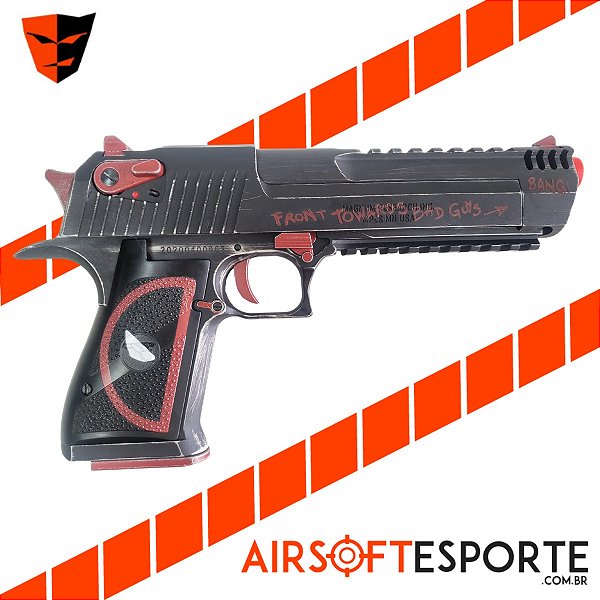 Pistol Airsoft Armorer Works Cybergun Desert Eagle Deadpool