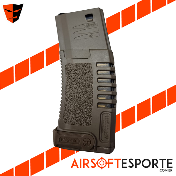 Magazine de Airsoft Aeg 6mm M4 Mid Cap Am4–140-De