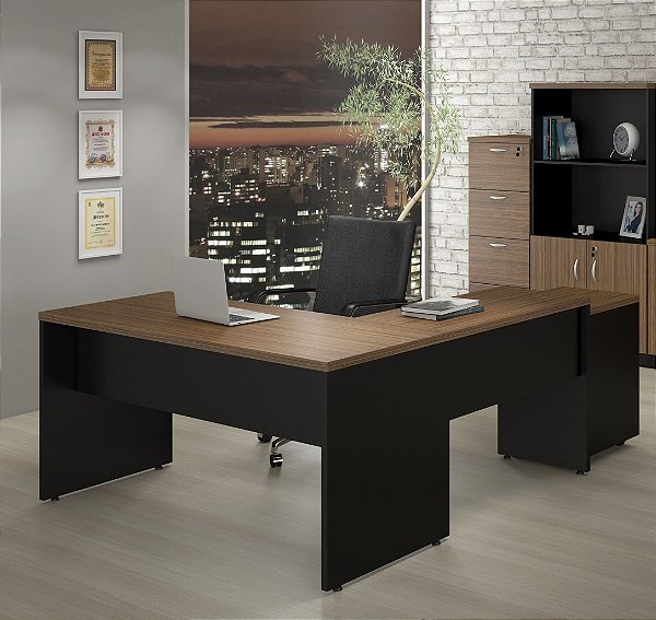 Mesa em L para Escritório TEK40