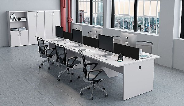 Mesa Plataforma Operacional 2 Lugares Tampo 25mm