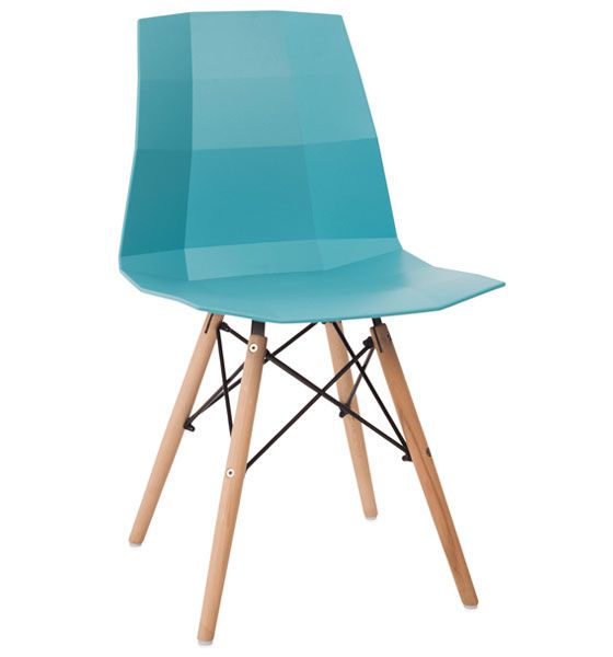 Cadeira Decorativa para Escritório ANM 6007 Azul ou Vermelha