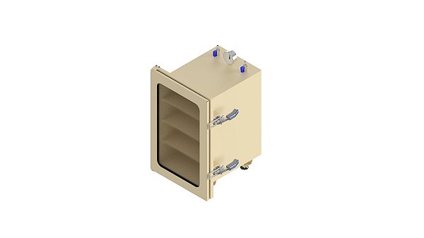 Dessecador dry box metalico