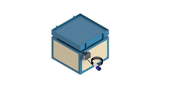 Mesa vibratoria 50x50cm 220V trifasico 60hz