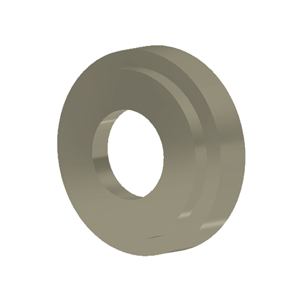 Anel para acomodação da amostra de tinta ring ball