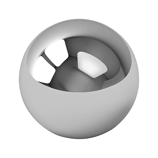 Esfera de aço inox diâmetro 9,5mm (para ponto de amolecimento Ring Ball)