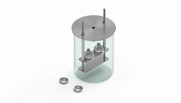 Conjunto para medir ponto de amolecimento (Ring Ball) para Resina (em inox)