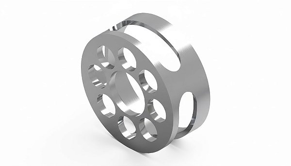 Anel guia da esfera para Ponto de Amolecimento (Ring-and-Ball) (em inox)