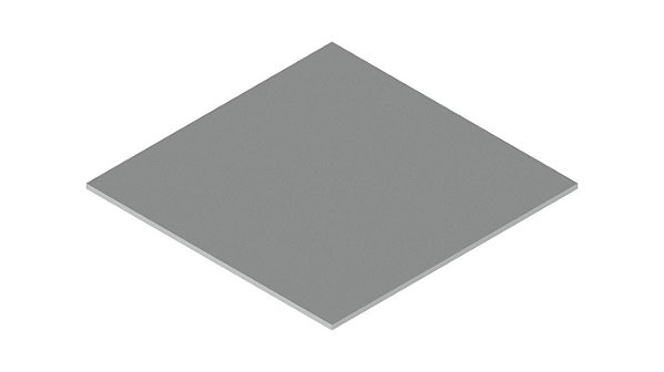 Placa de aluminio (AL) 110X50MM
