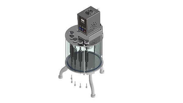Banho Viscosimetro Cinematico para Gelatina 5 provas sem refrigeracao